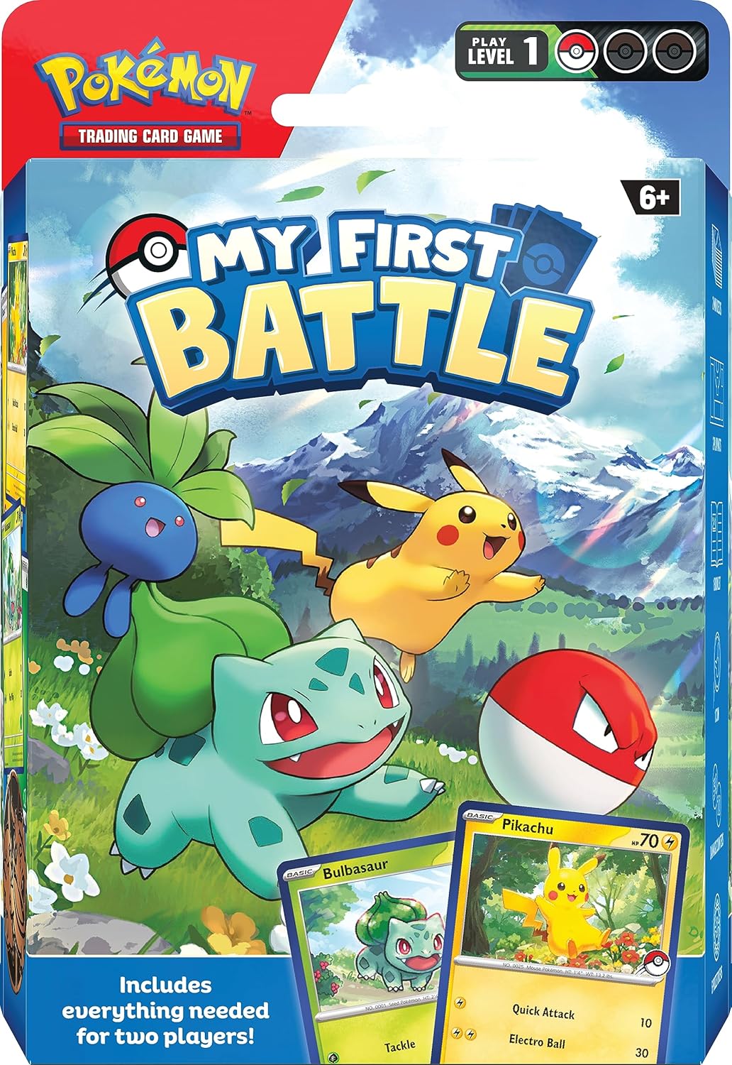 Pokémon TCG: Mein erster Kampf – Pikachu und Bulbasaur (2 spielbereite Mini-Decks &amp; 7