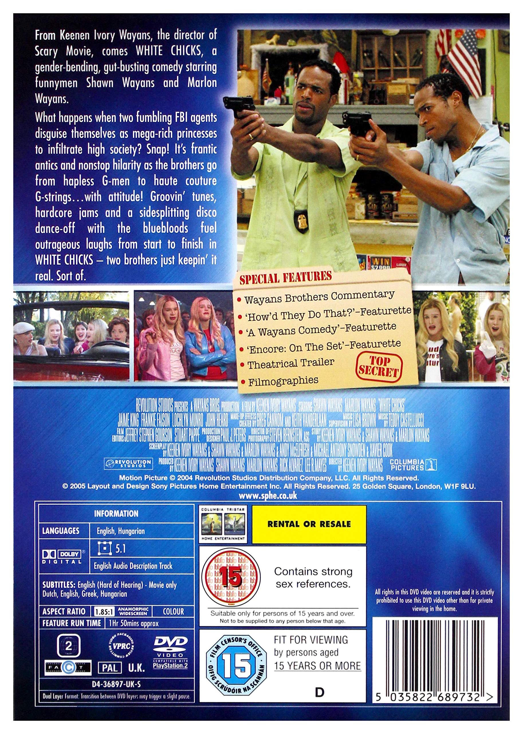 White Chicks (2005) - Krimikomödie [DVD]