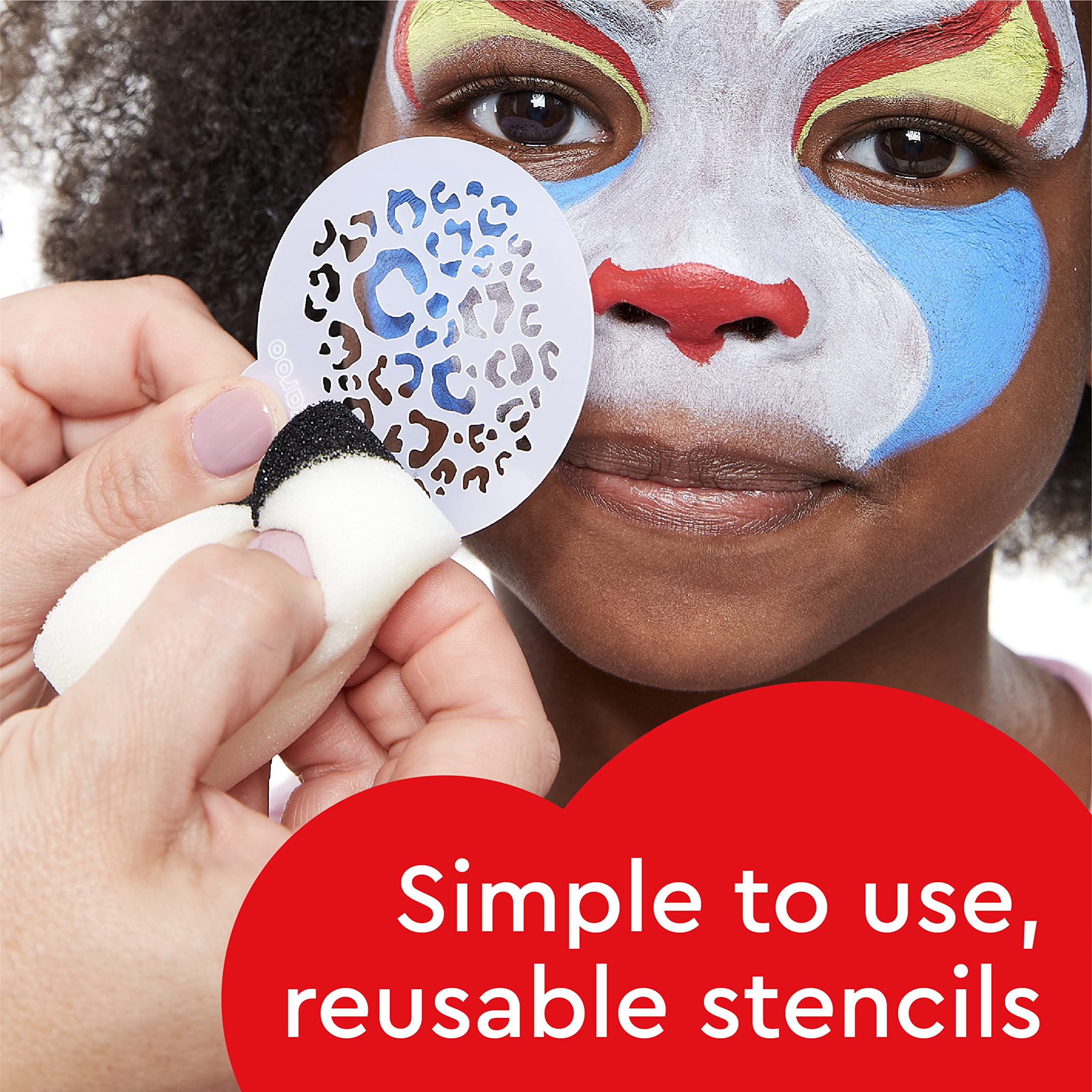 Snazaroo Animal World Face Painting Palette Kit - 8 Colours, Washable, Non-Toxic | Kids & Adults 3