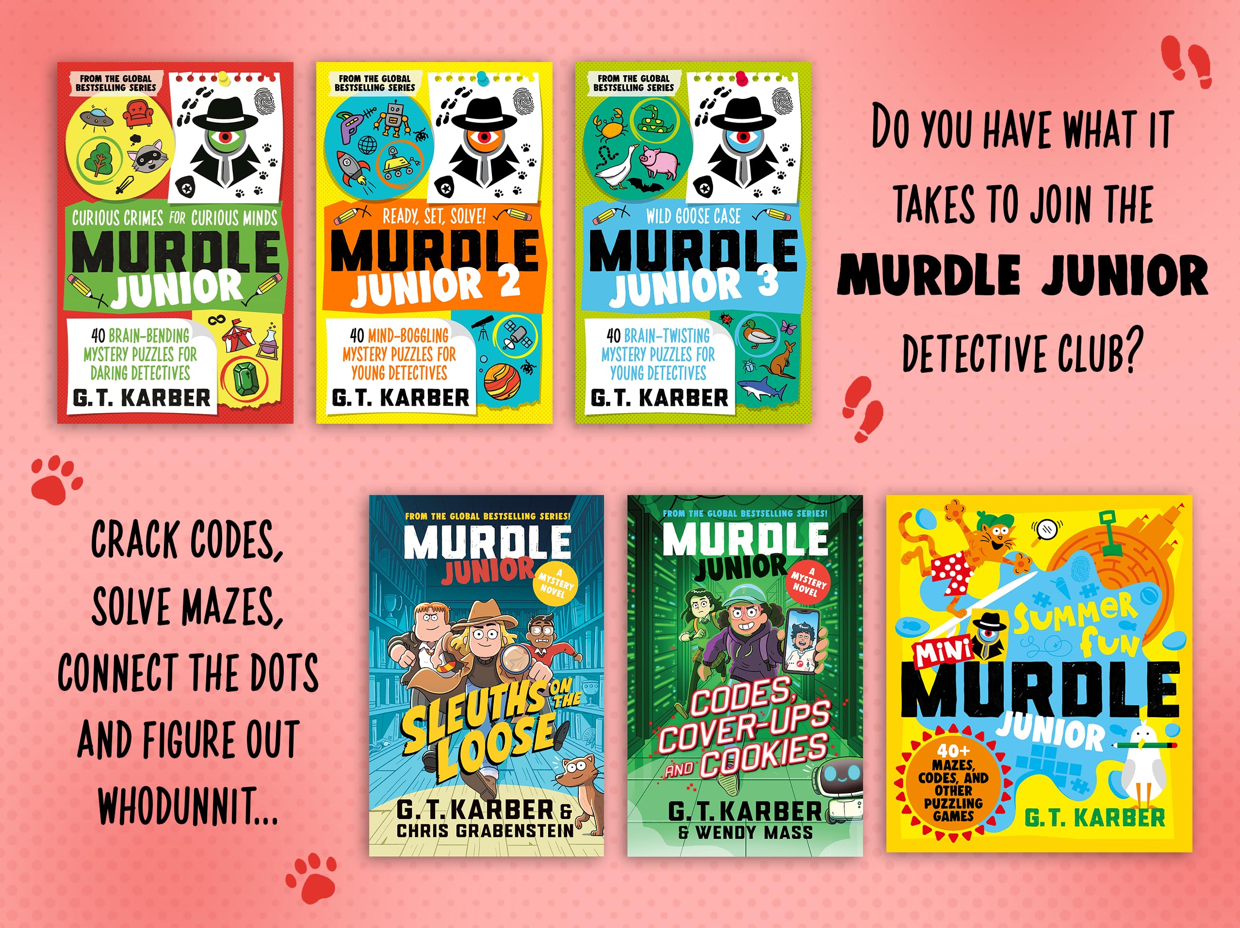 Souvenir Press Murdle Junior: Curious Crimes for Curious Minds Puzzle Book | Paperback | English 9