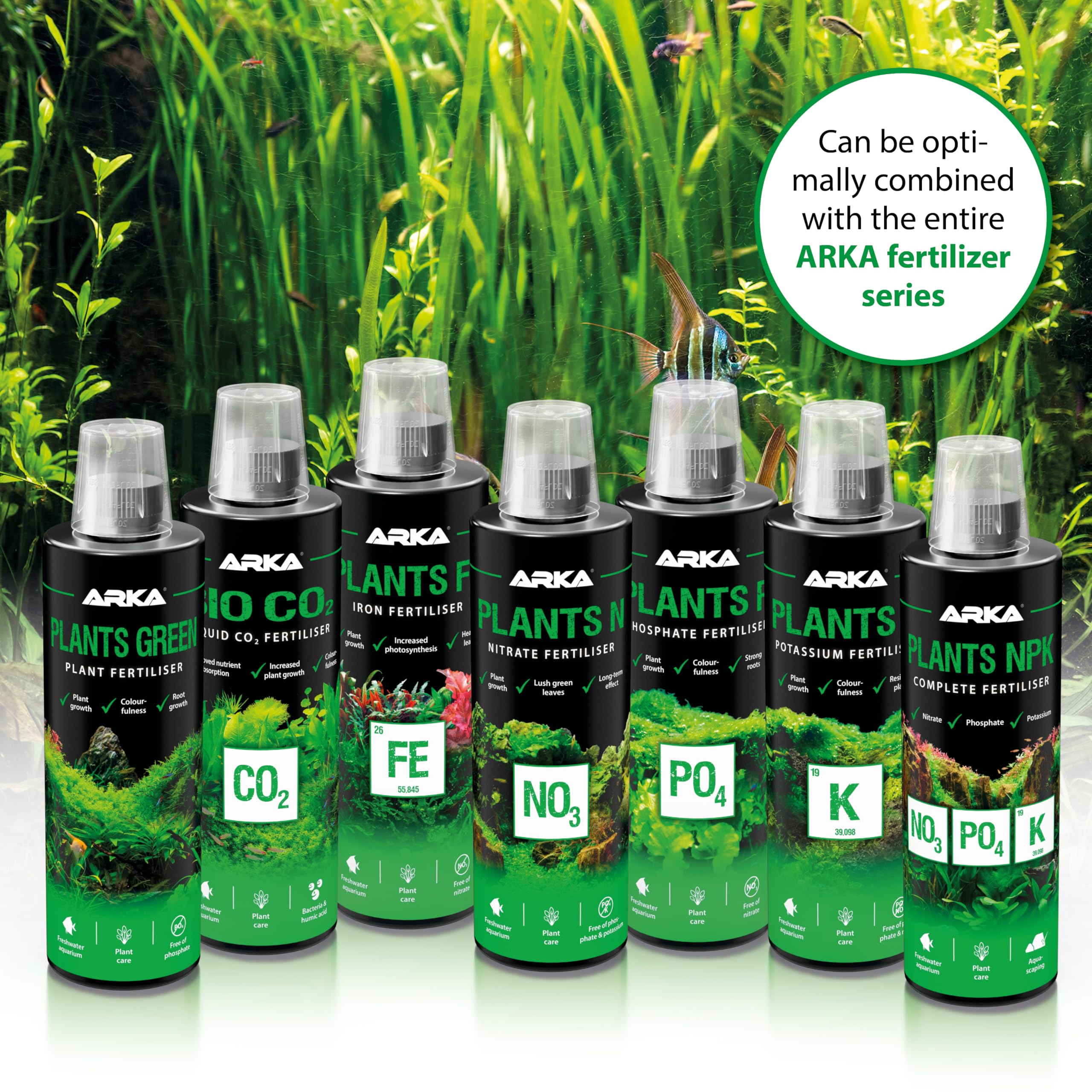 ARKA Plants Green Aquarium Fertiliser - Boosts Health & Colour | 473 ml Liquid 6