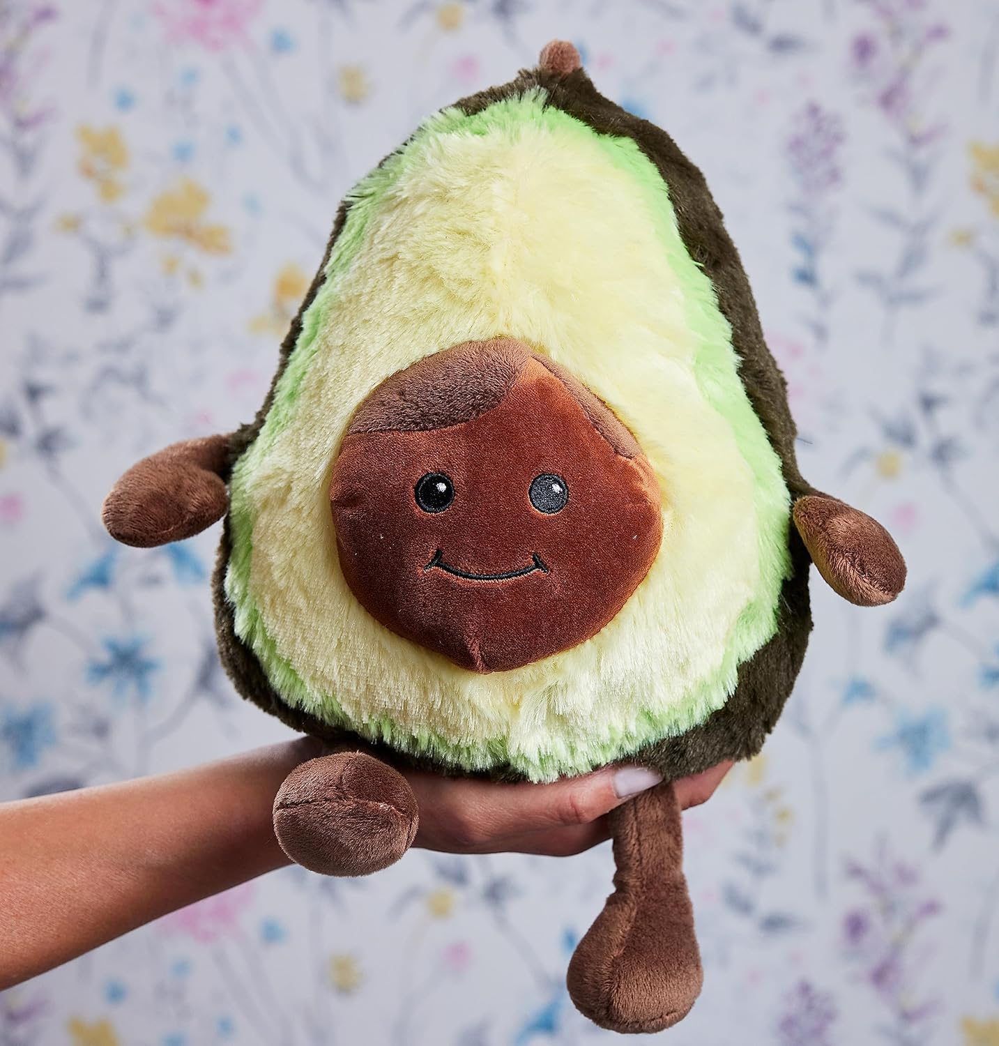 Warmies Fully Heatable Cuddly Toy scented with French Lavender - Avocado 3