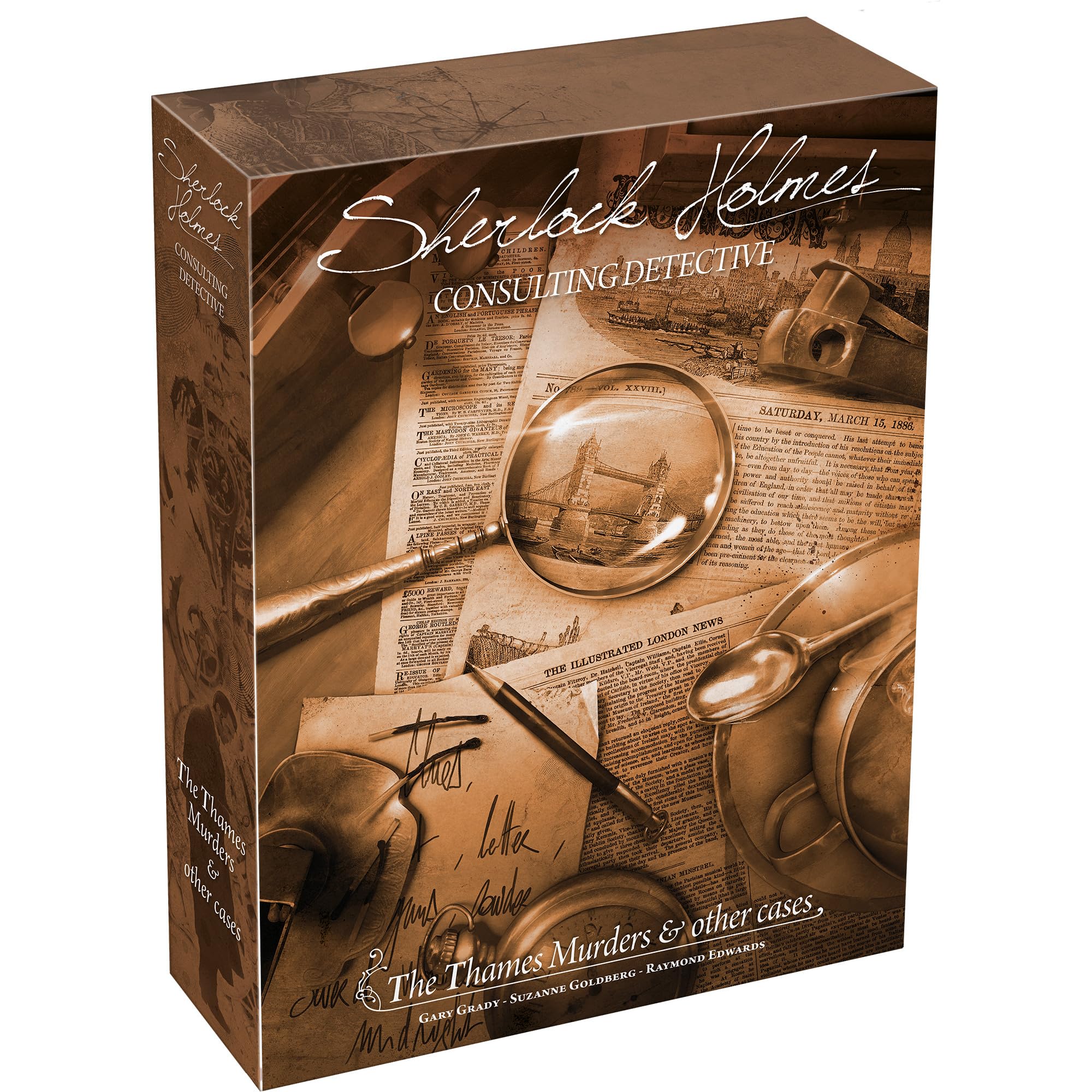 Space Cowboys Sherlock Holmes Consulting Detective: The Thames Murders and Other Cases Board Game 10