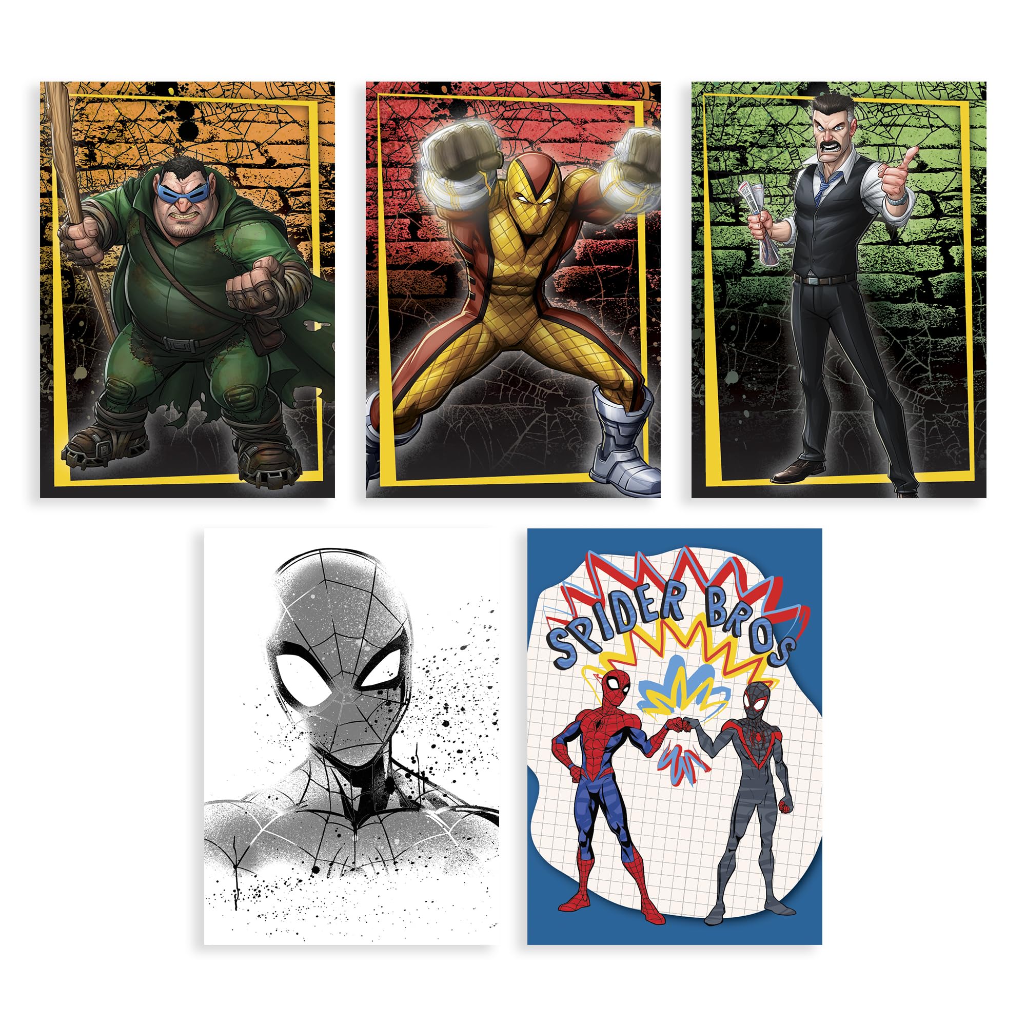 Panini Spider-Man Unlock Your Powers Sticker Collection Starter Pack - 192 Stickers & 50 Cards 5