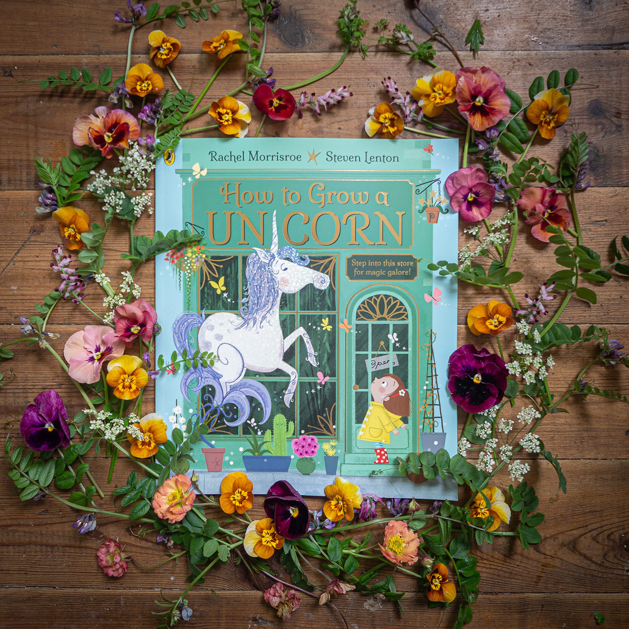 Puffin How to Grow a Unicorn by Rachel Morrisroe | Paperback Picture Book for Ages 4-6