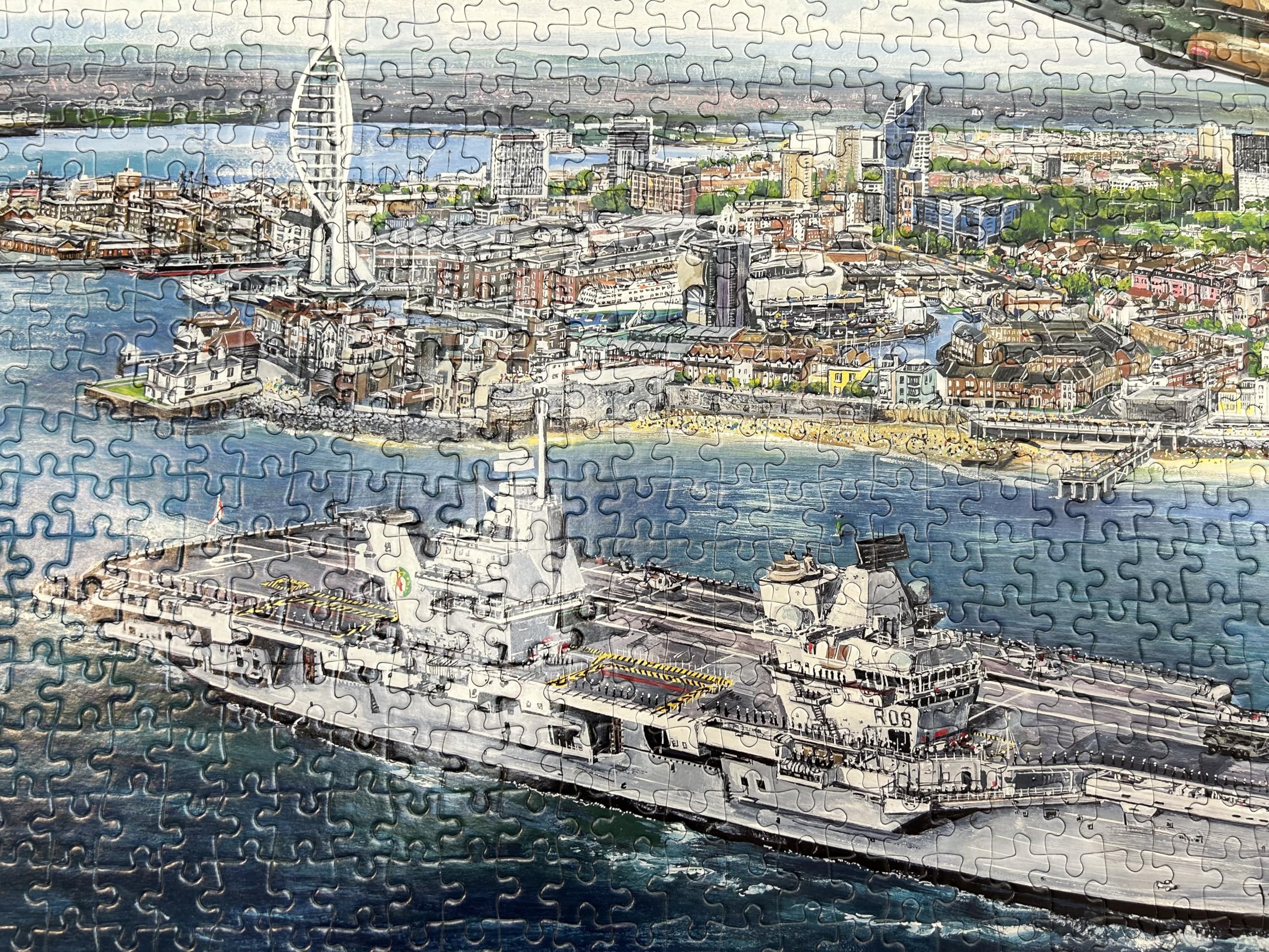 Gibsons Portsmouth Flypast 1000 Piece Jigsaw Puzzle | Historic D-Day Tribute 3