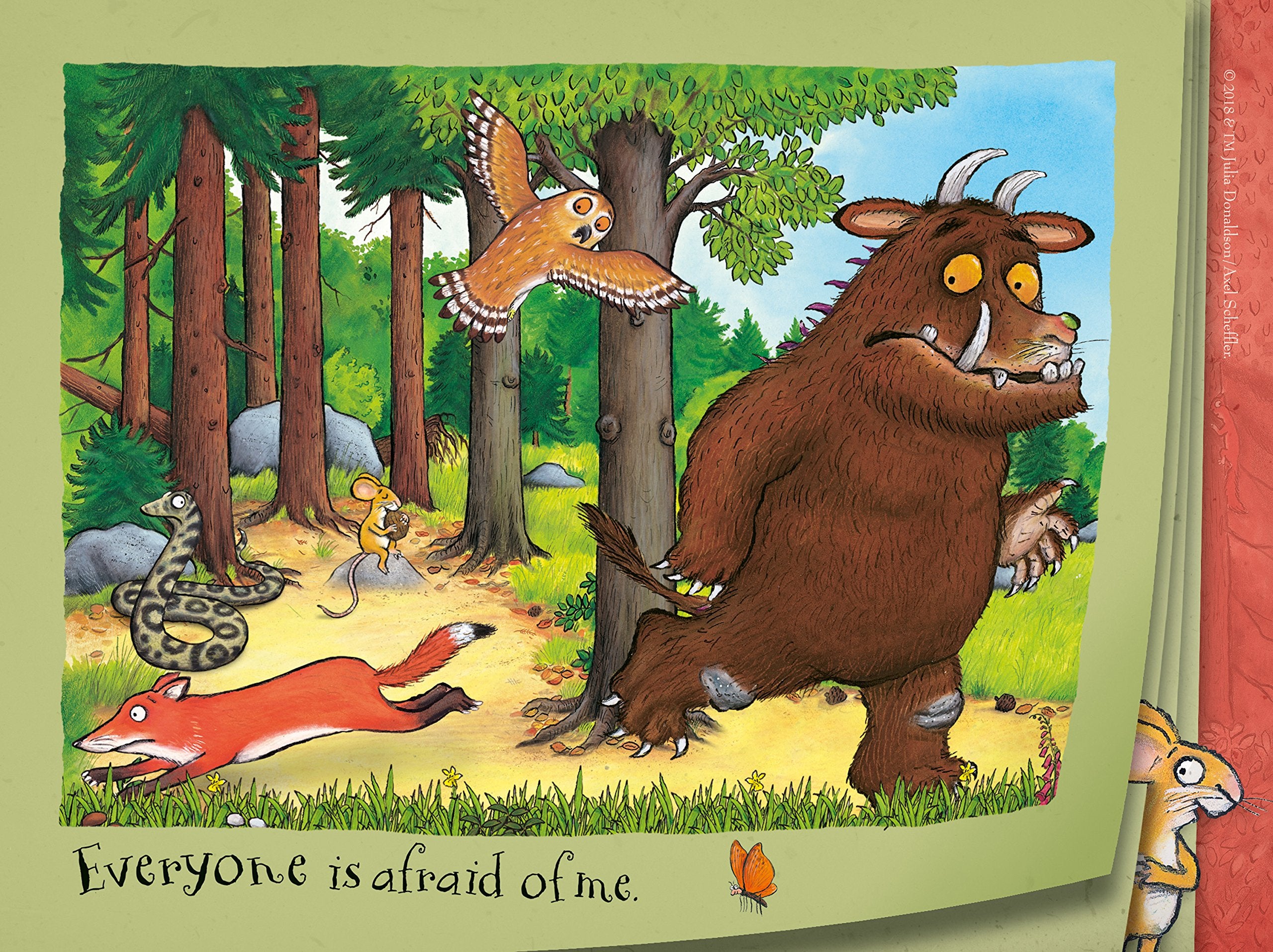 Ravensburger The Gruffalo 4 in 1 Jigsaw Puzzle Set | 12, 16, 20, 24 Pieces | Ages 3+ 5
