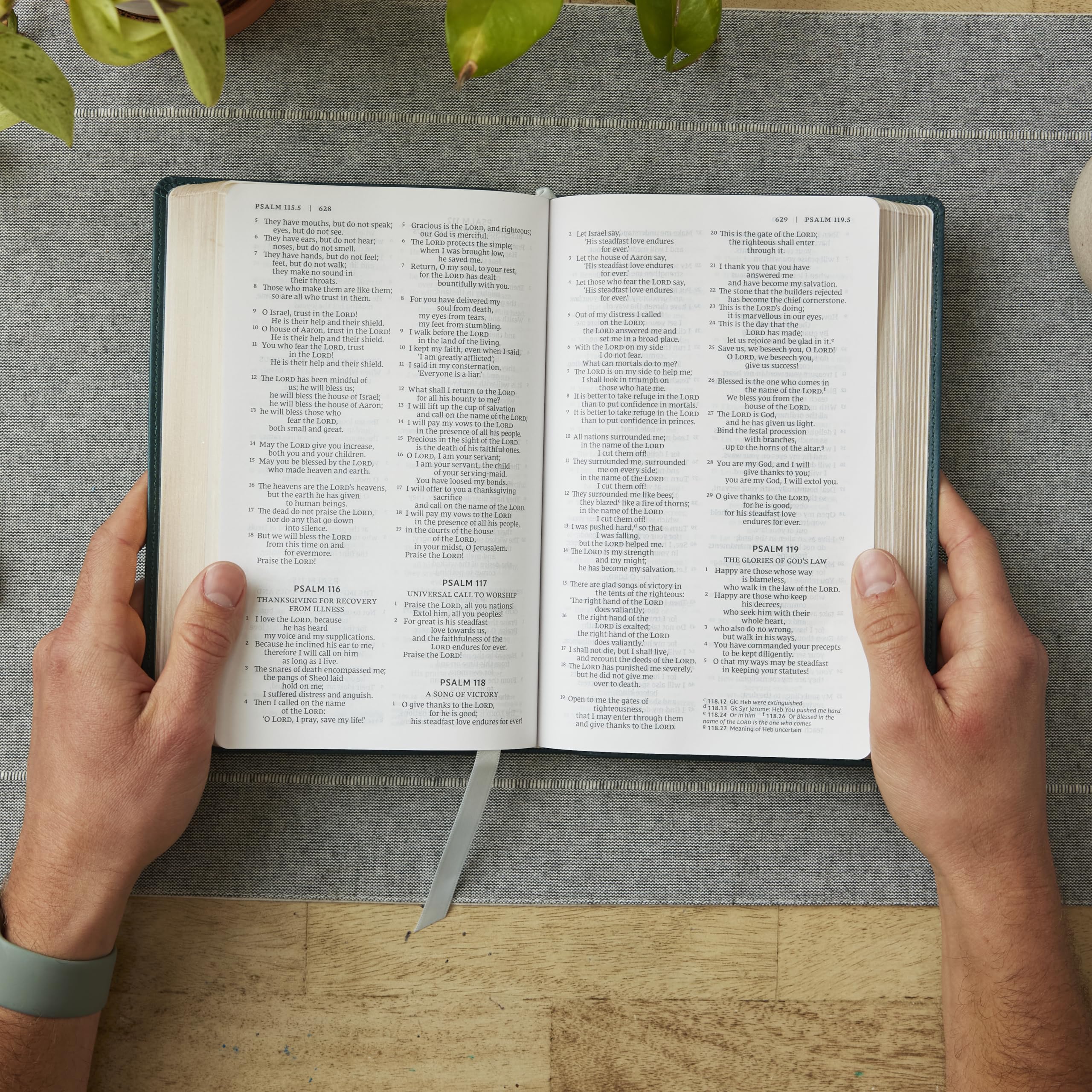 Catholic Bible Press NRSV Catholic Edition Gift Bible - Leathersoft Teal, Comfort Print | 1472 Pages | ISBN 978-0785230410