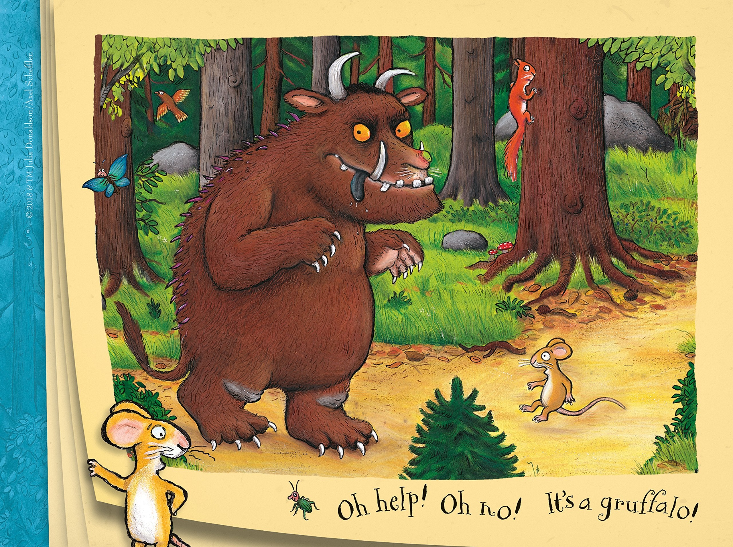 Ravensburger The Gruffalo 4 in 1 Jigsaw Puzzle Set | 12, 16, 20, 24 Pieces | Ages 3+ 4