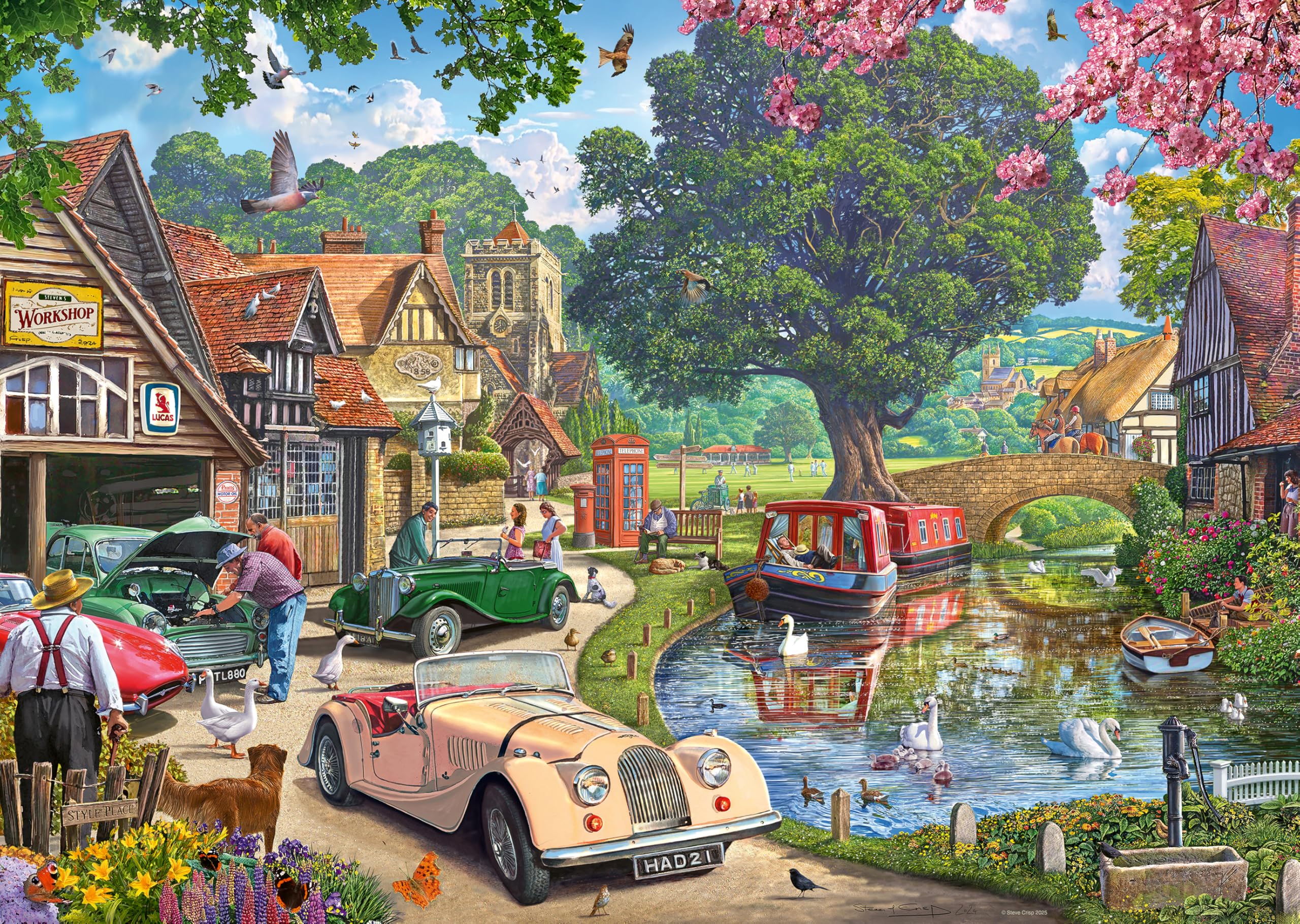 Ravensburger Days Gone By 1000 Piece Jigsaw Puzzle