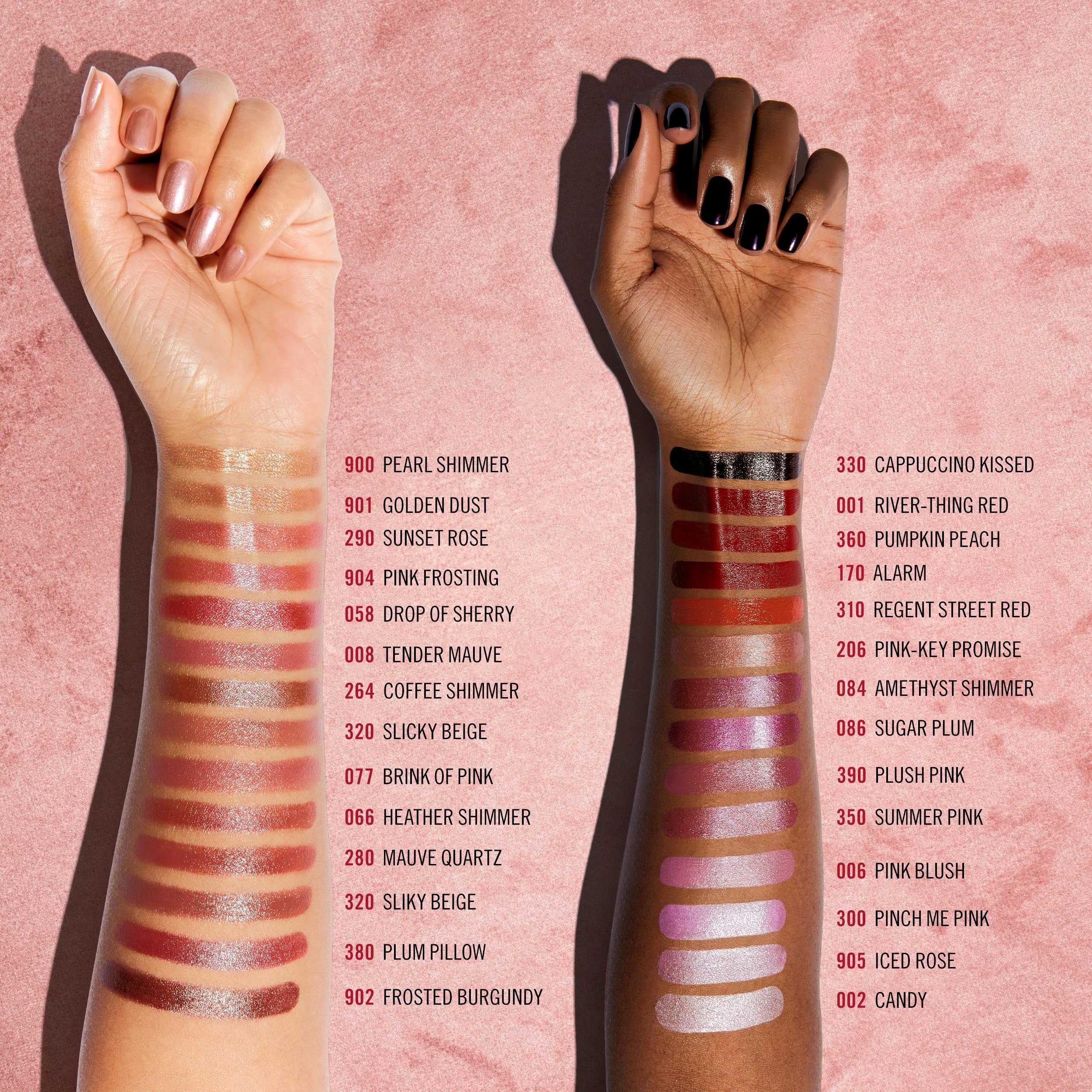 Rimmel Lasting Finish Lipstick 077 Brink Of Pink - Creamy Satin Finish, 10g 8