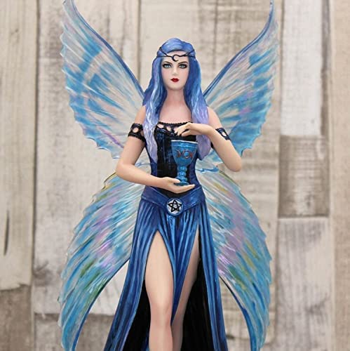 Nemesis Now Enchantment – ​​Anne Stokes Feenstatue aus Kunstharz