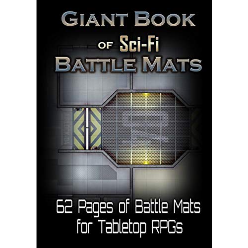 Riesiges Buch mit Sci-Fi-Kampfmatten (A3) - Loke Battle Mats