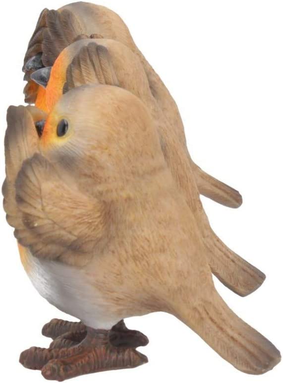 Nemesis Now Animal Collections – Figur „Drei weise Rotkehlchen“ (E4572N9) 3