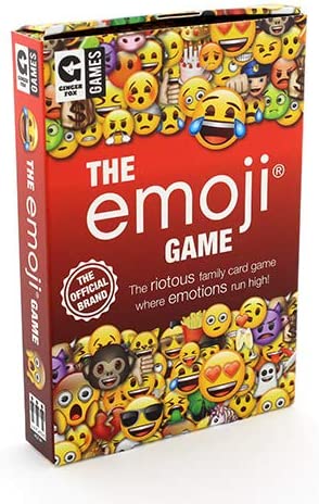 Ginger Fox Emoji Card Game - Family Party Card Game for Kids and Adults
