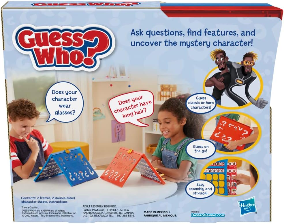 Hasbro Gaming Guess Who? Original-Ratespiel 6