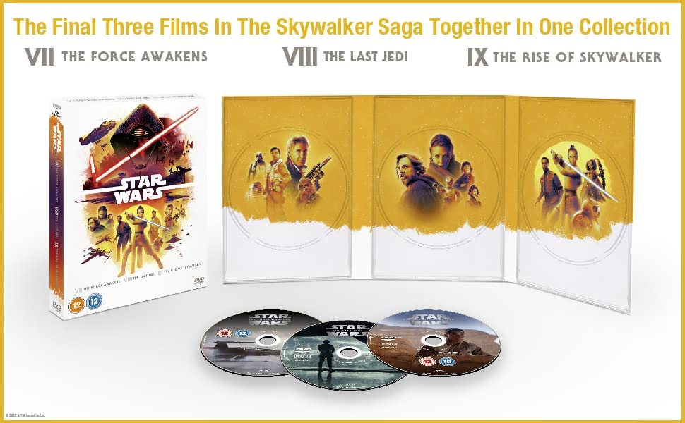 Star Wars Sequel Trilogy Box Set (Episoden 7-9) - DVD 4