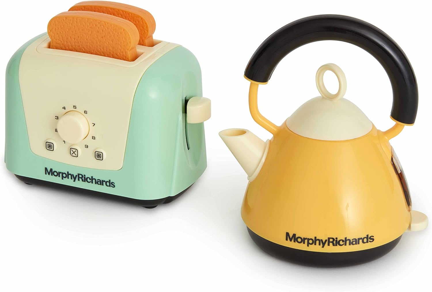 Casdon Morphy Richards Interaktives Spielzeug-Set mit Toaster und Wasserkocher – Spielküchengeräte für Kinder ab 3 Jahren