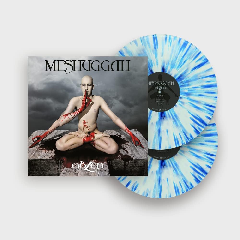 Meshuggah – ObZen (Weiß/Splatter-Blau-Vinyl – 15. Jubiläums-Remastered-Edition) [VINYL]