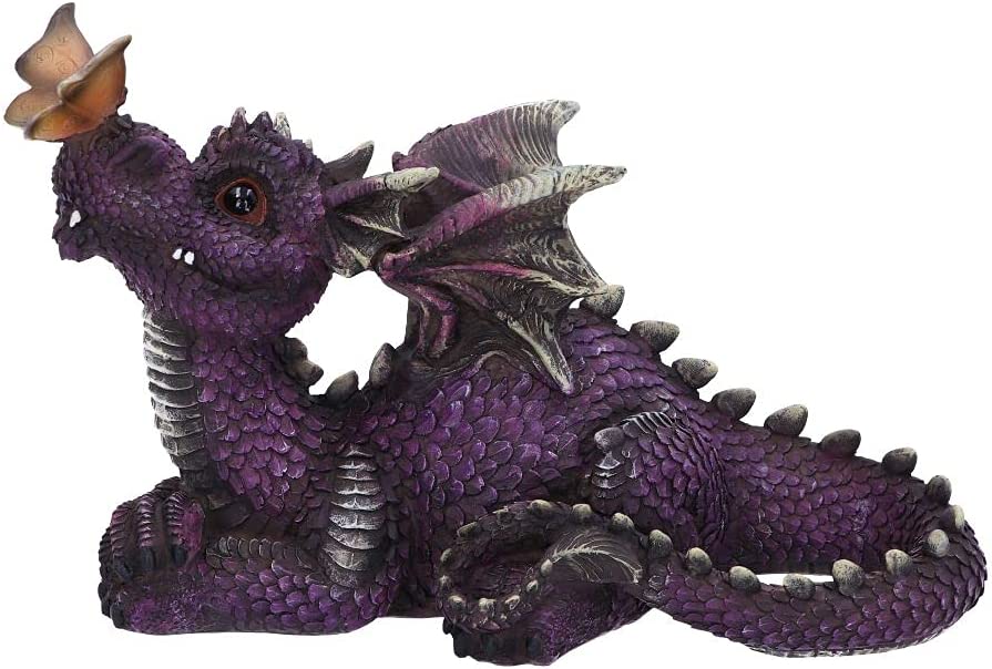 Nemesis Now Nature's Kiss – Lila Drachenfigur
