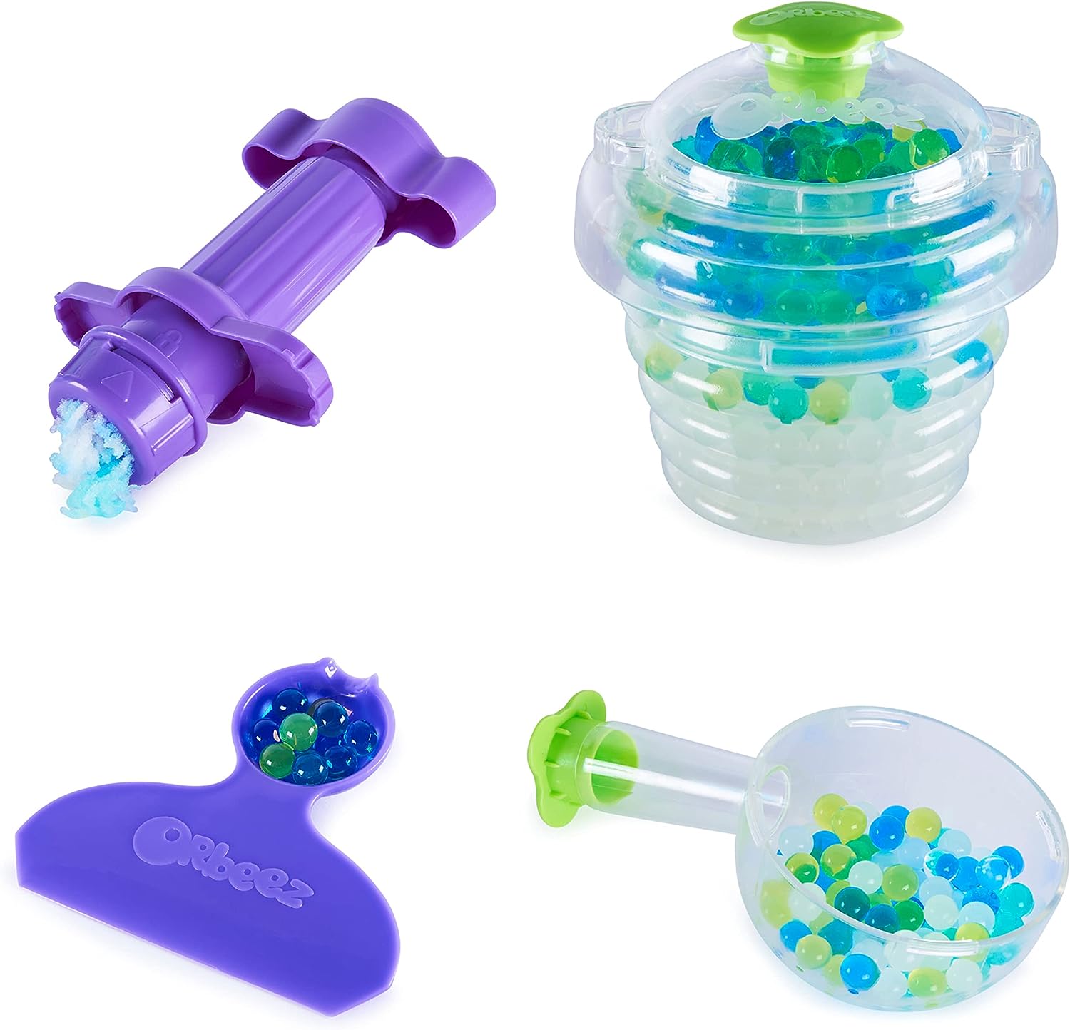 Orbeez Sensation Station – Spielset mit 2000 im Dunkeln leuchtenden und farbigen Wasserperlen 14
