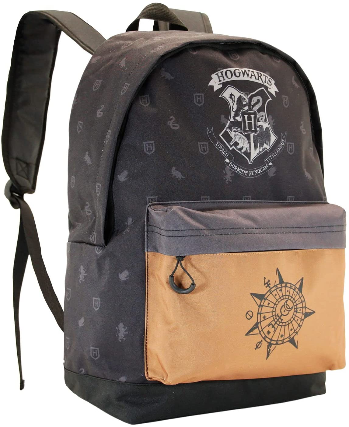 Karactermania Harry Potter Hogwarts Fan-Rucksack, Schwarz