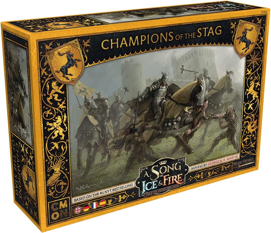 CMON, A Song of Ice &amp; Fire – Stag Fighter-Erweiterung für Tabletop-Miniaturspiel