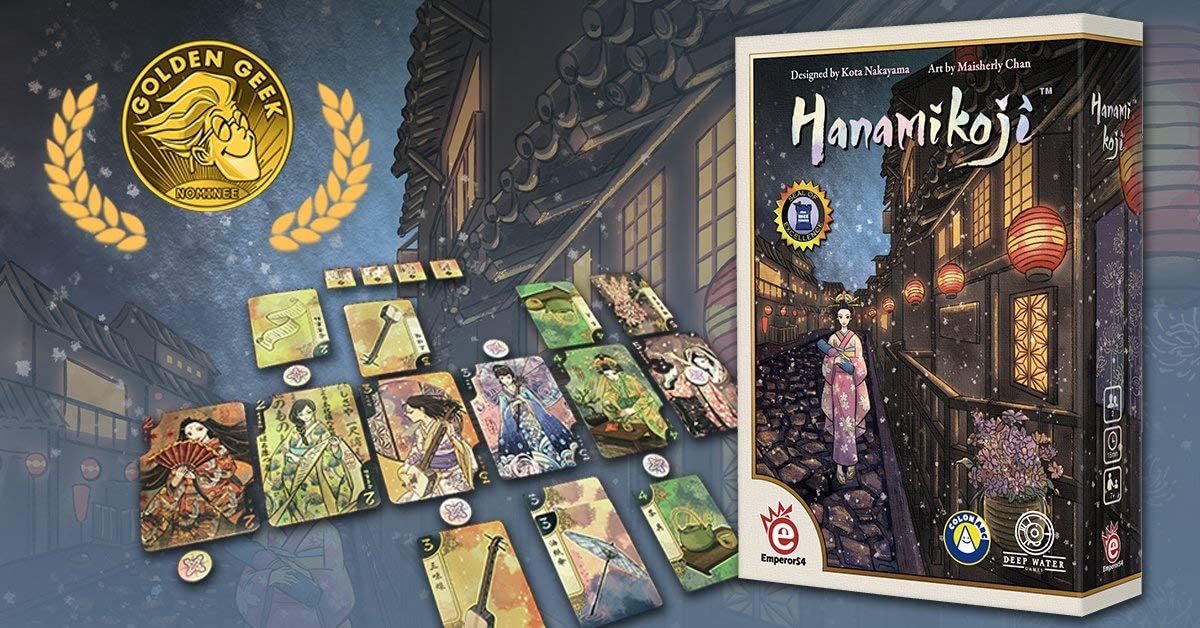 EmperorS4 Hanamikoji Brettspiel 3