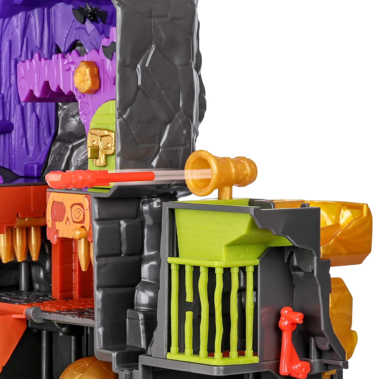 Treasure X Lost Lands Skull Temple Mega-Spielset – 40 Abenteuerlevel mit 4 Mikro-Actionfiguren