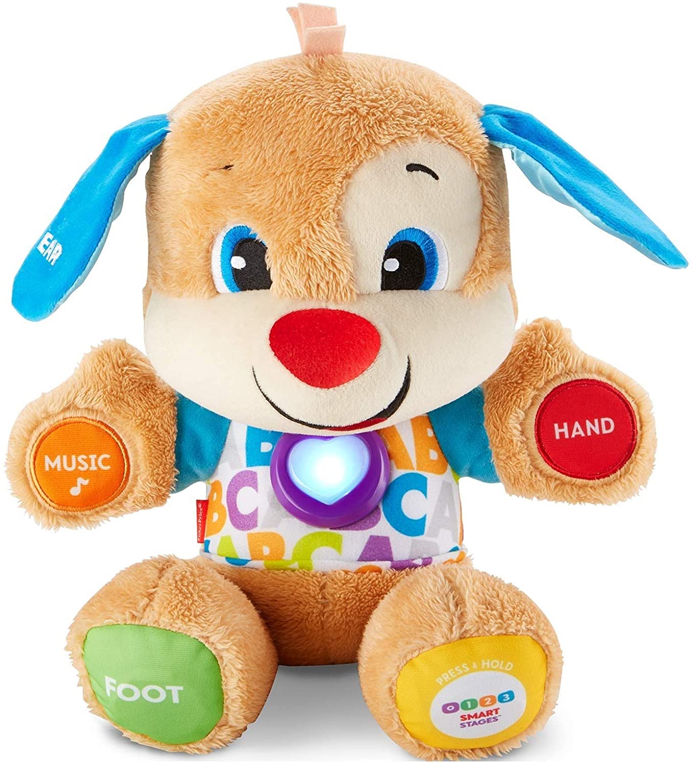 Fisher-Price Smart Stages Puppy – Interaktives pädagogisches Plüschspielzeug für Kinder ab 6 Monaten 6