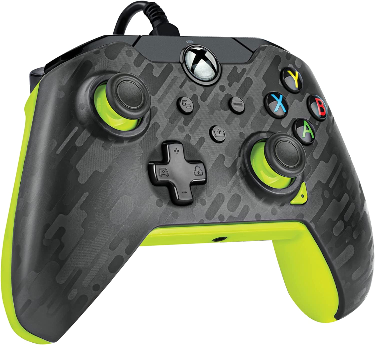 PDP Wired Controller Electric Carbon für Xbox Series X|S, Gamepad, Wired Video G 3