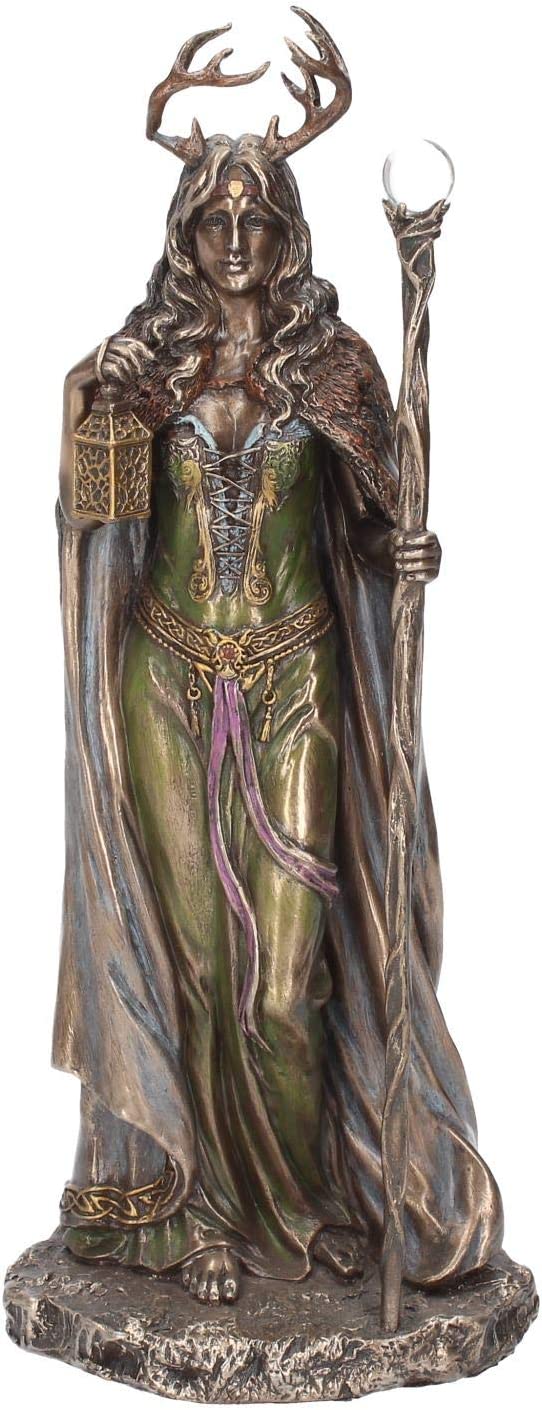 Nemesis Now – Hüterin des Waldes – Elen of the Ways Figur, Bronze-Statue aus Kunstharz