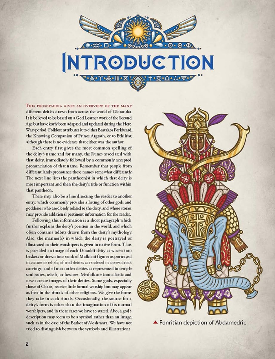 Cults Of RuneQuest: The Prosopaedia - RuneQuest RPG 4