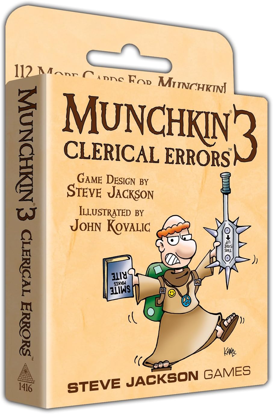 Steve Jackson Games Munchkin 3 Clerical Errors Kartenspiel-Erweiterung 1