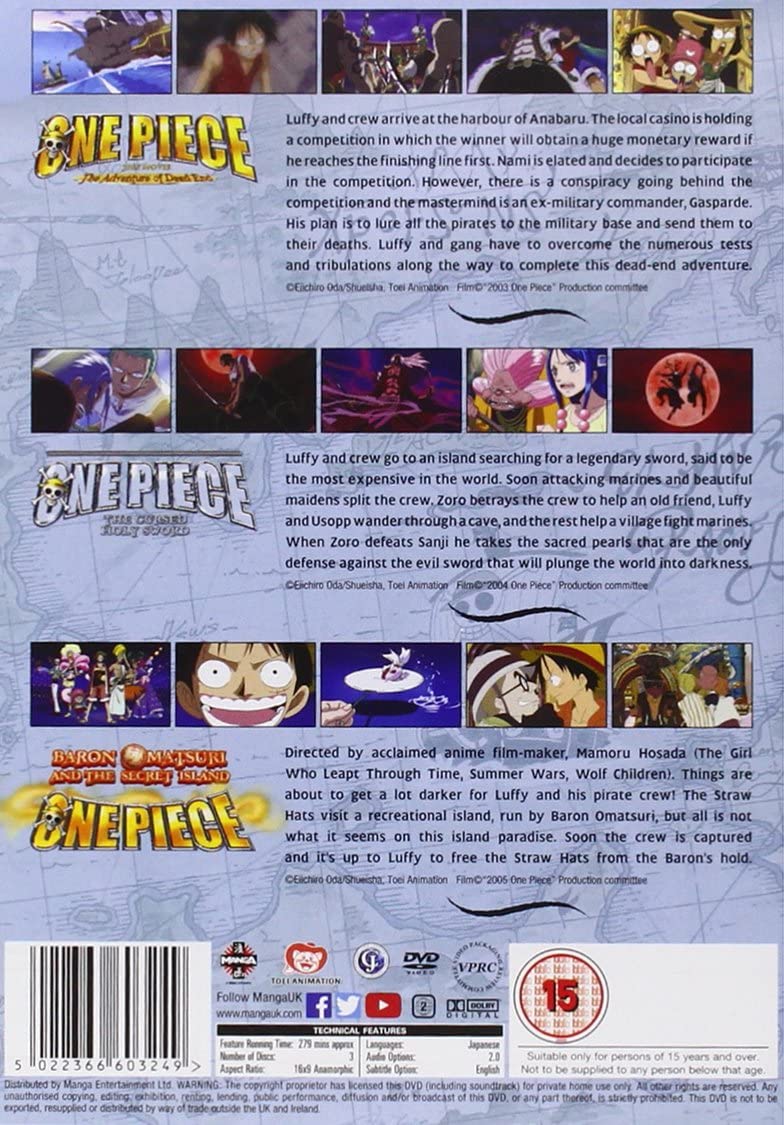 One Piece: Movie Collection 2 (Movies 4-6) - DVD 2