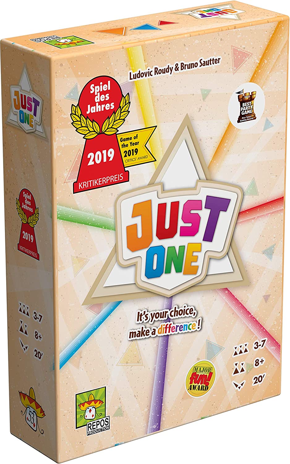 Repos Production Just One Board Game