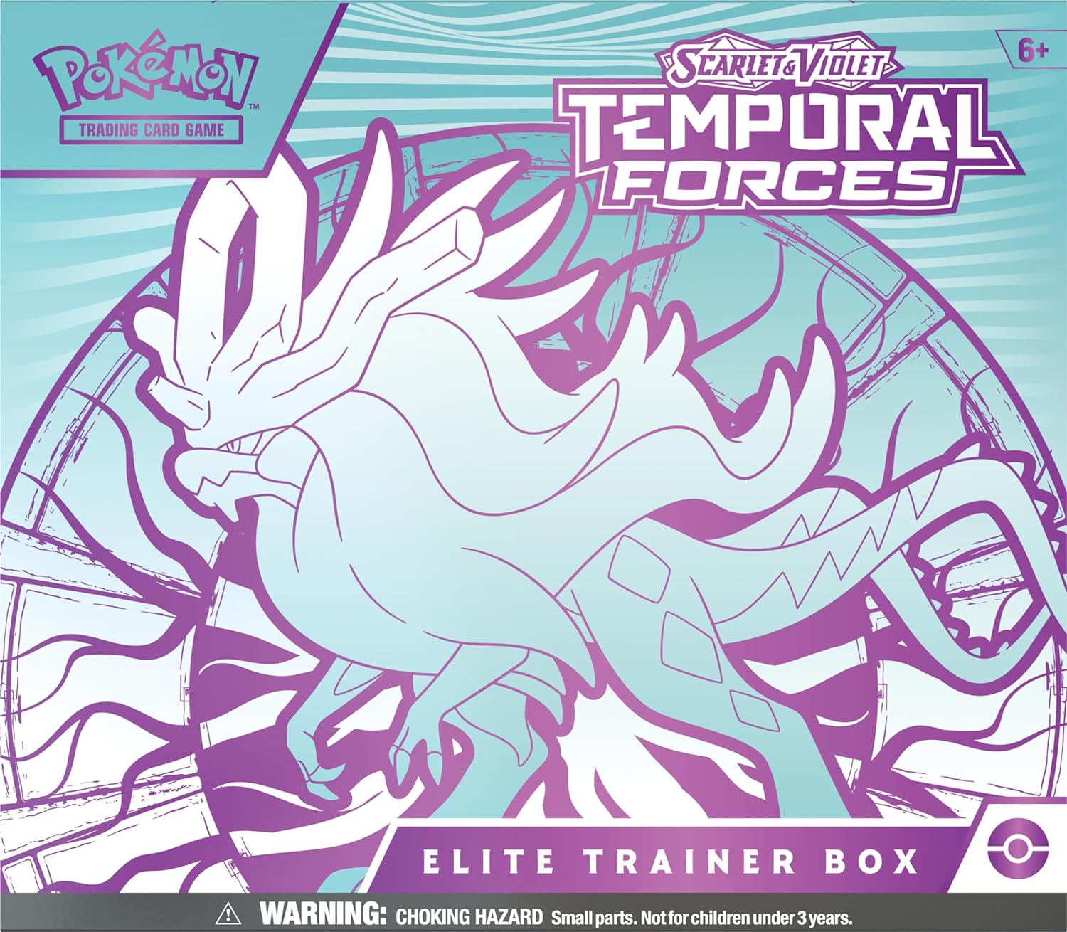 Pokemon – Scarlet &amp; Violet – Zeitkräfte – Elite-Trainerbox – Walking Wake 4