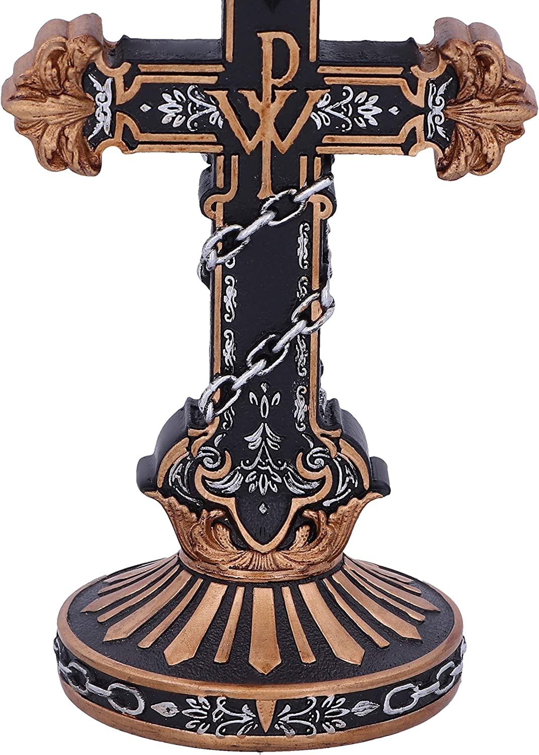 Nemesis jetzt offiziell lizenzierter Powerwolf Metal is Religion Rock Band Goblet, Schwarz 3