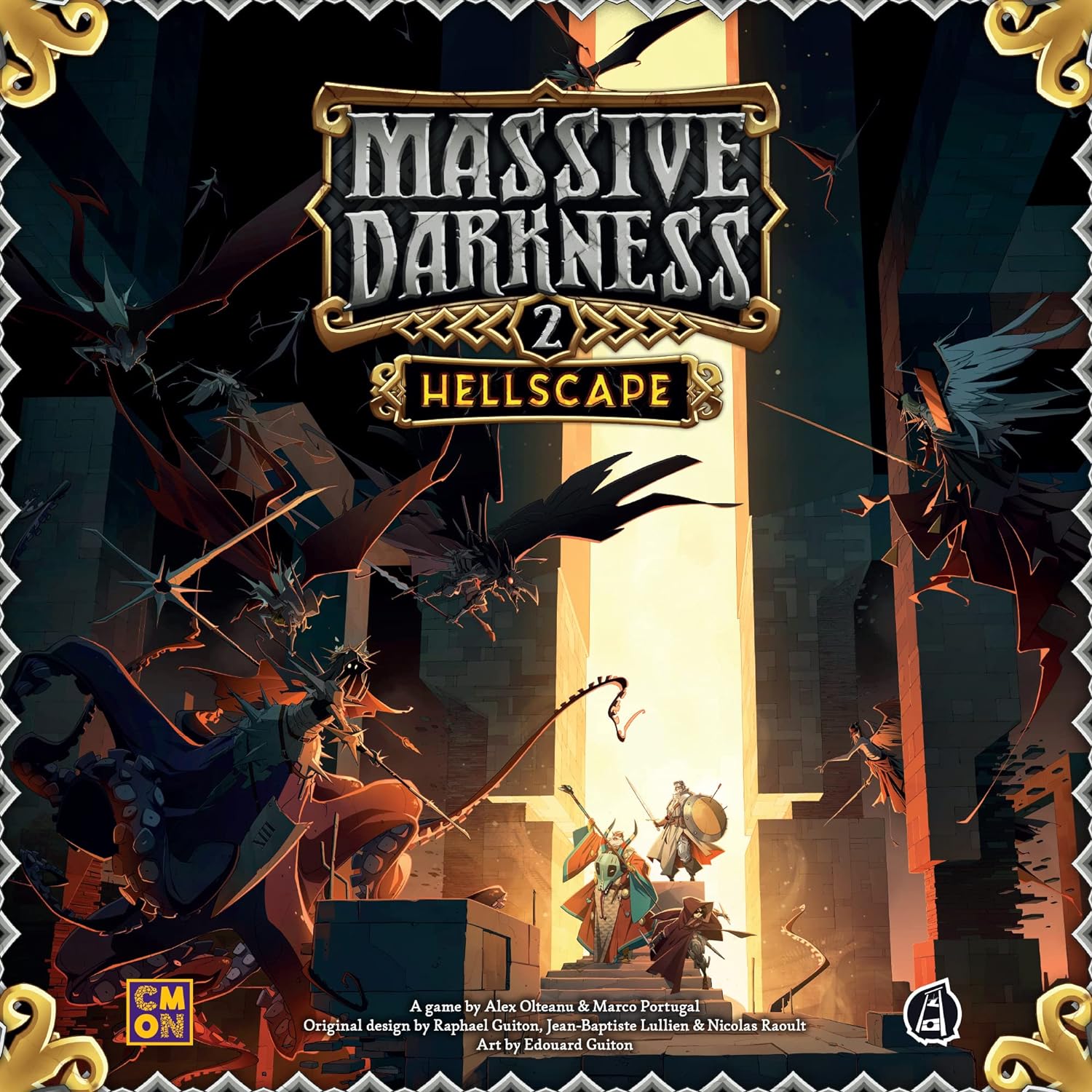 CMON Massive Darkness 2: Hellscape Brettspiel 5