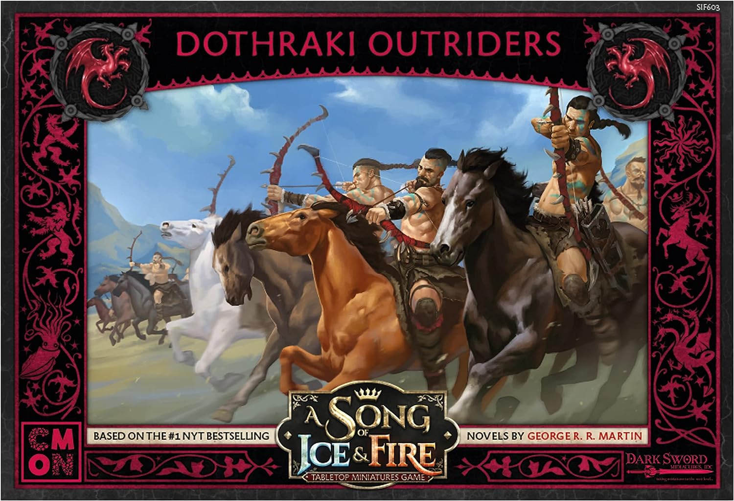 CMON: Das Lied von Eis und Feuer – Dothraki Outriders Unit Box 3