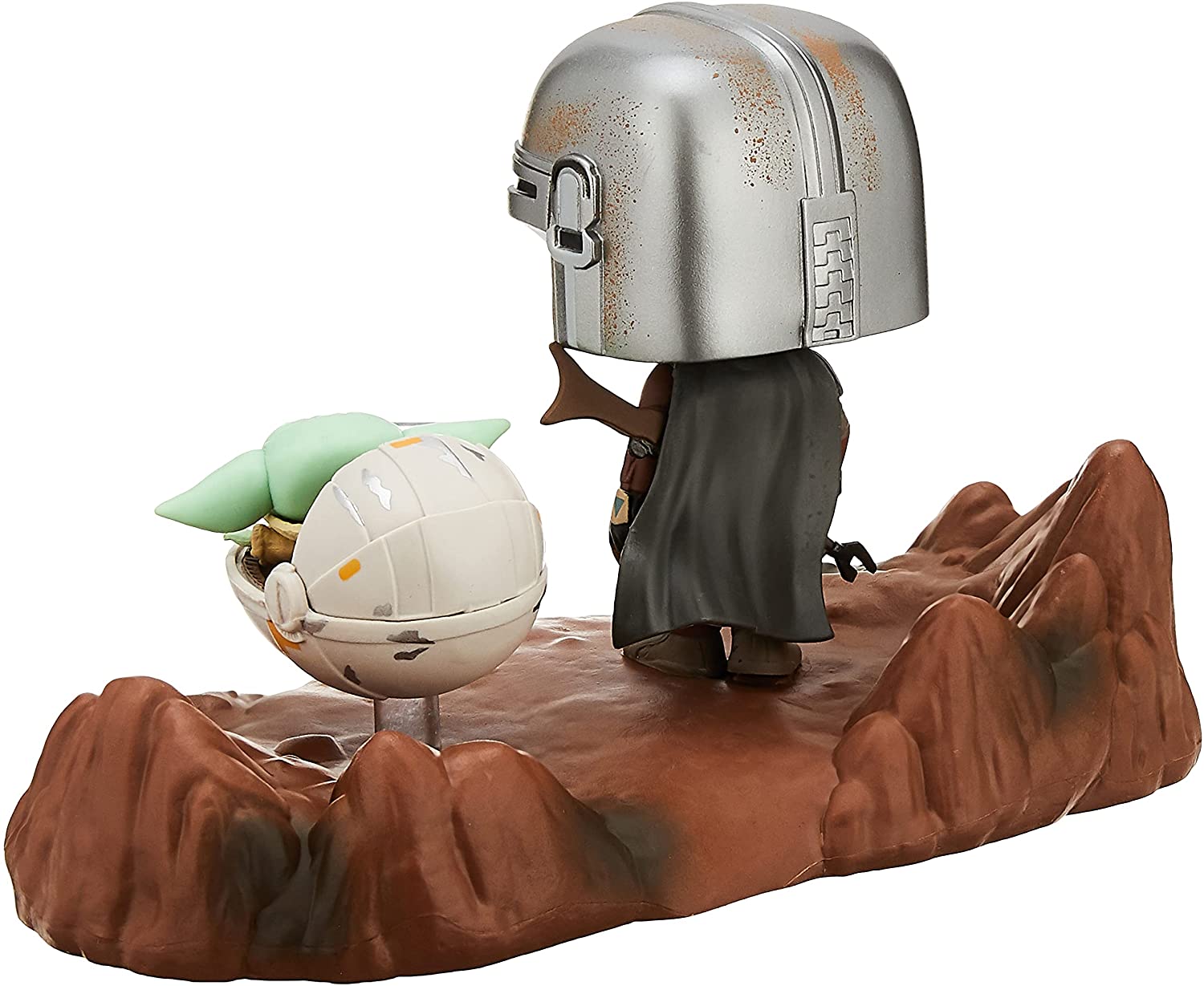 Funko Pop! Movies Star Wars - The Mandalorian with Child Vinyl Figure #390 4