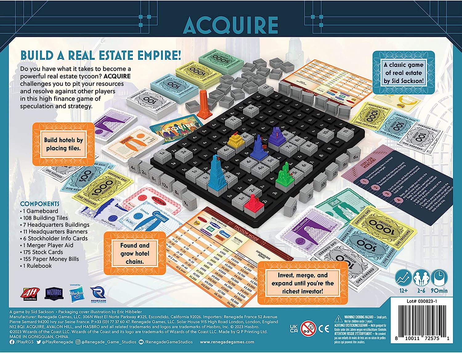 Renegade Game Studios erwirbt Brettspiel 6