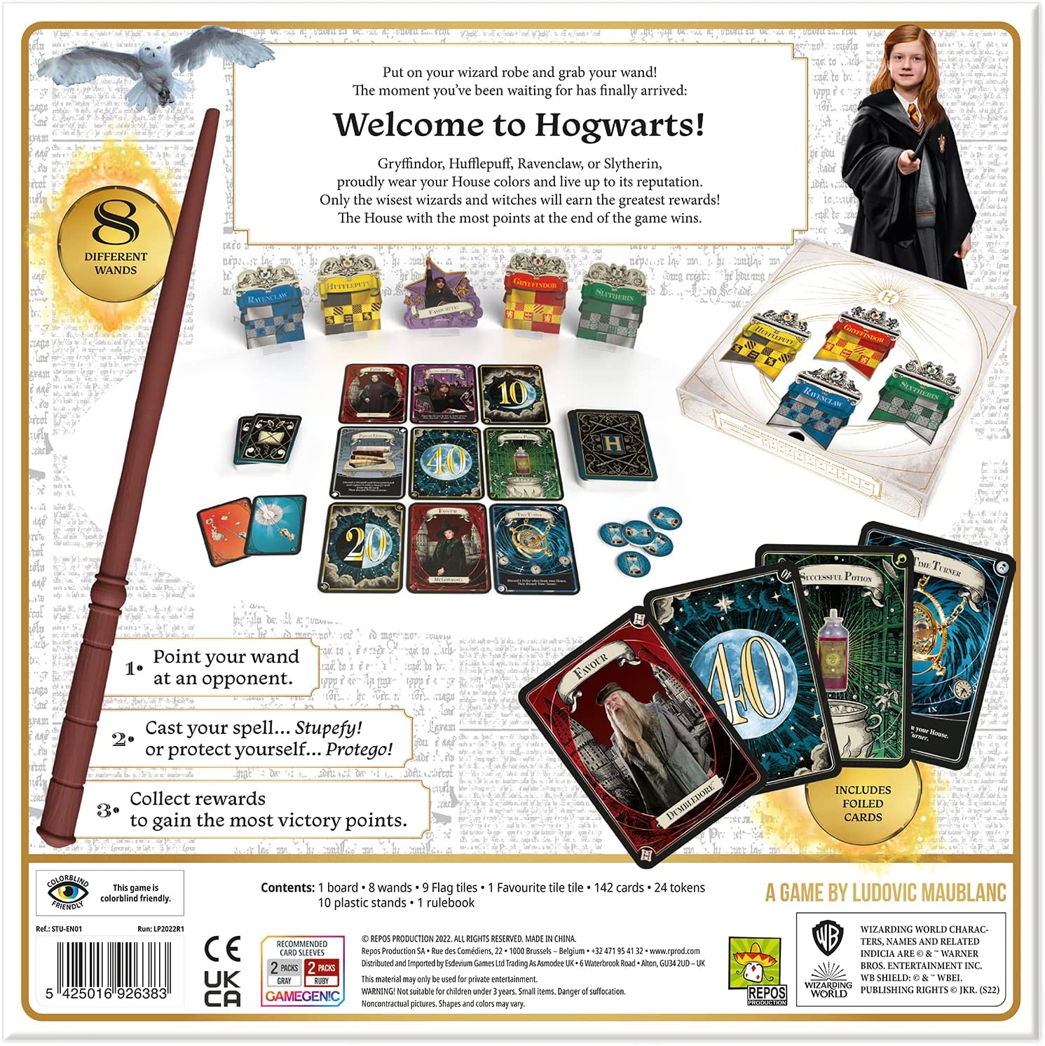 Repos Production Harry Potter Stupefy Brettspiel 3