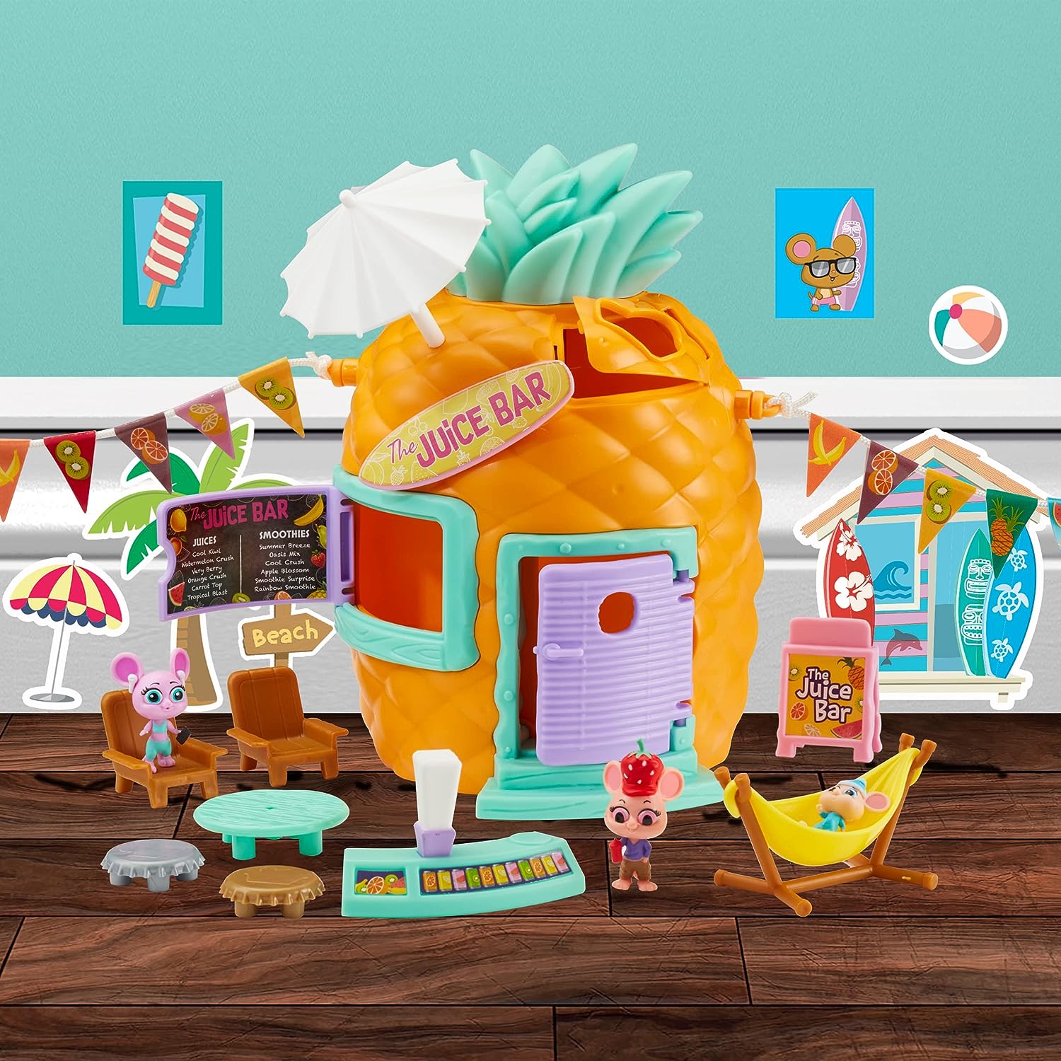 Millie &amp; Friends Ananassaftbar-Spielset – Fantasievolles Spielen für Kinder ab 3 Jahren