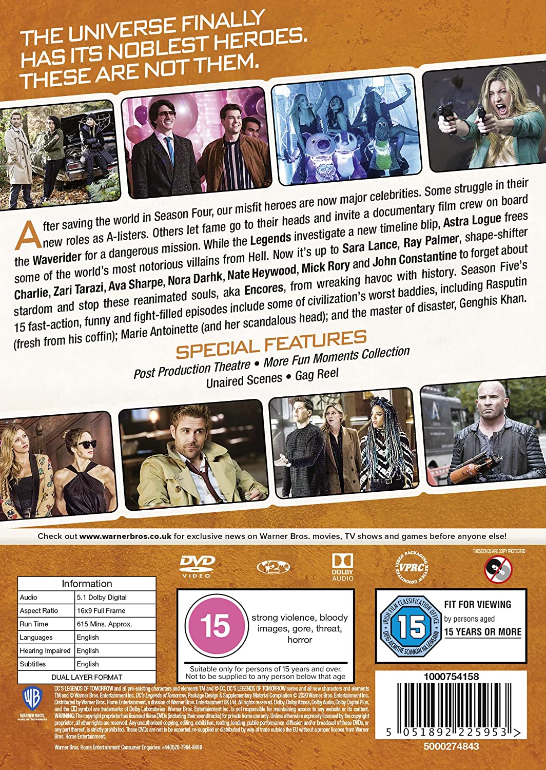 DC's Legends of Tomorrow: Staffel 5 (2020) - [DVD]