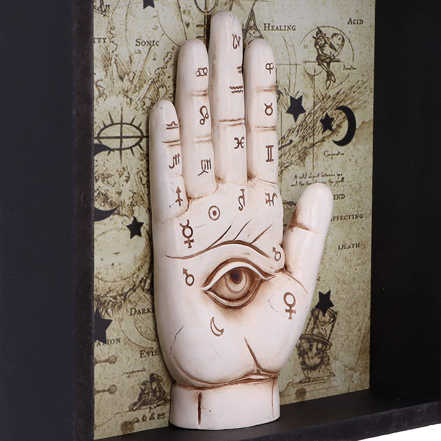 Nemesis Now – Palmistry Companion – Gerahmte Chiromantie-Wandkunst 5