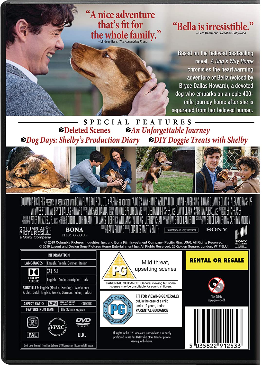 Der Weg des Hundes nach Hause [Blu-ray]