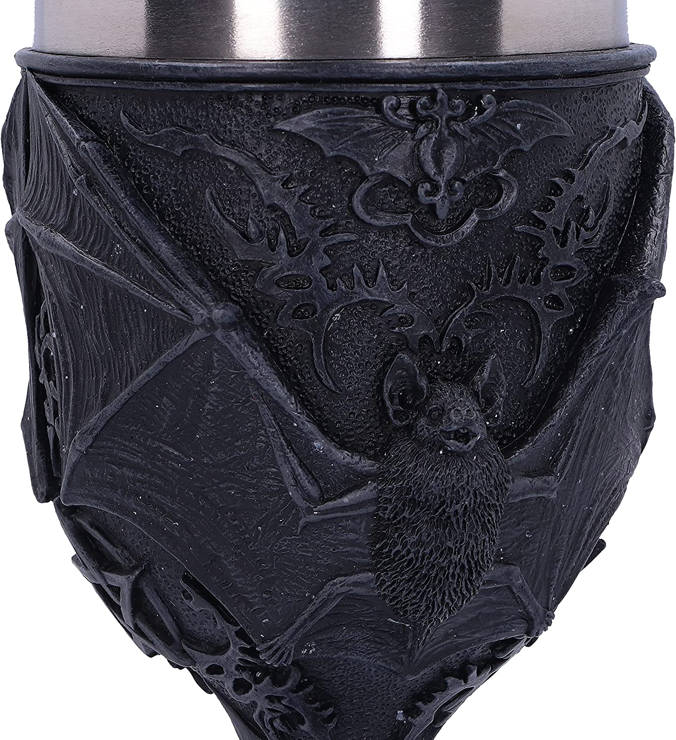 Nemesis Now Wicca- und Hexerei-Kollektion – Dark Fang Bat Goblet (Schwarz) 3