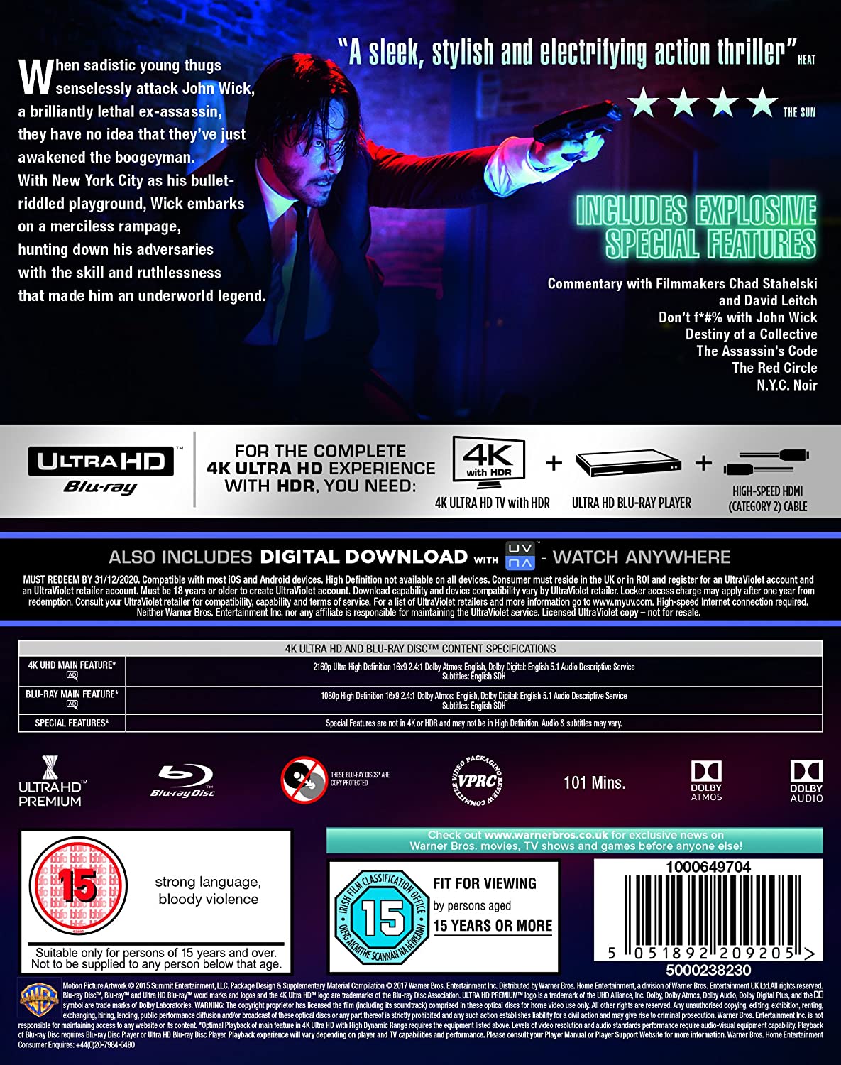 John Wick (2014) – 4K Ultra HD Blu-ray 2