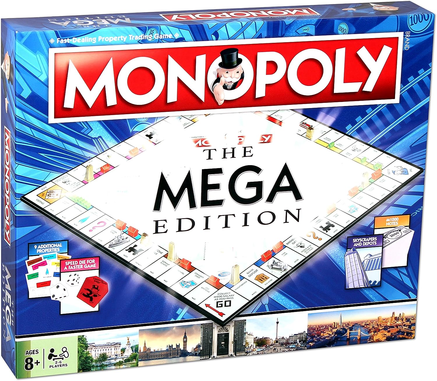Winning Moves Mega Monopoly Brettspiel 1